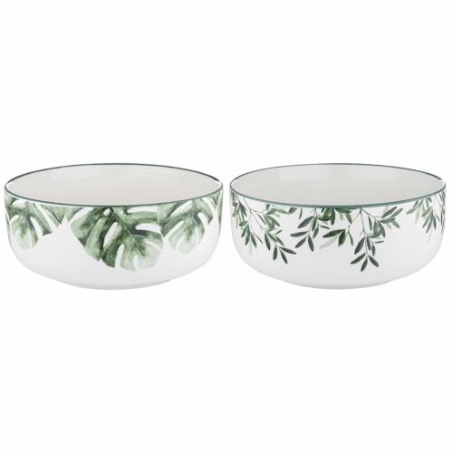 Šalátová miska porcelán Jungle