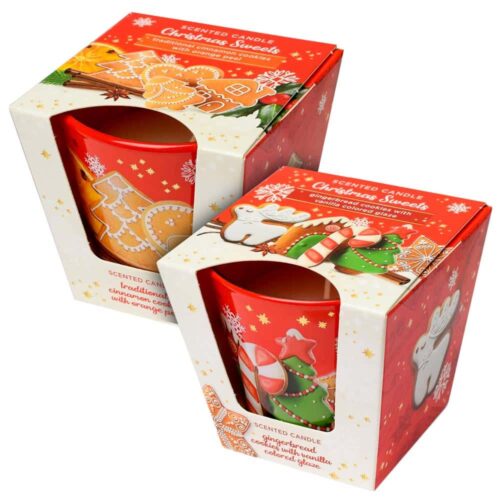 Sviečka v skle Christmas sweets 115g